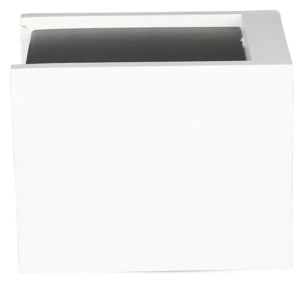 V-TAC GU10 LED falon kívüli lámpatest, fehér+fekete - SKU 3140