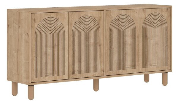 Doresta komód, zafír tölgy, 150 cm