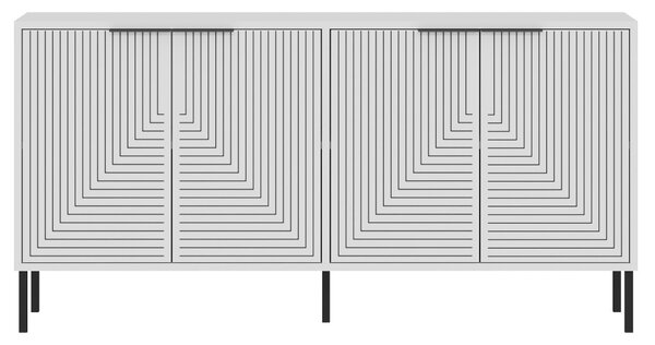 Lurea komód, fehér, 150 cm