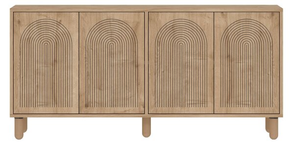 Doresta komód, zafír tölgy, 150 cm