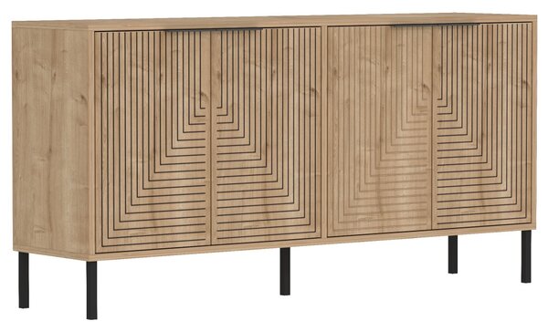 Lurea komód, zafír tölgy, 150 cm