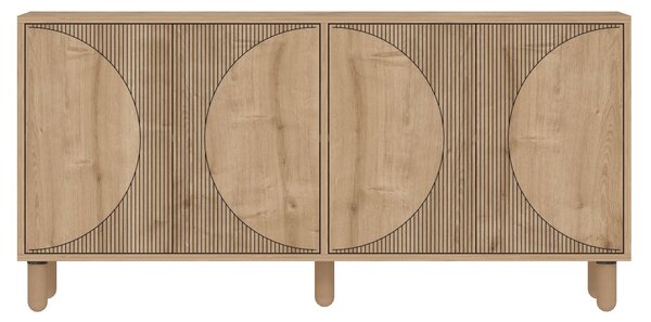 Arventa komód, zafír tölgy, 150 cm