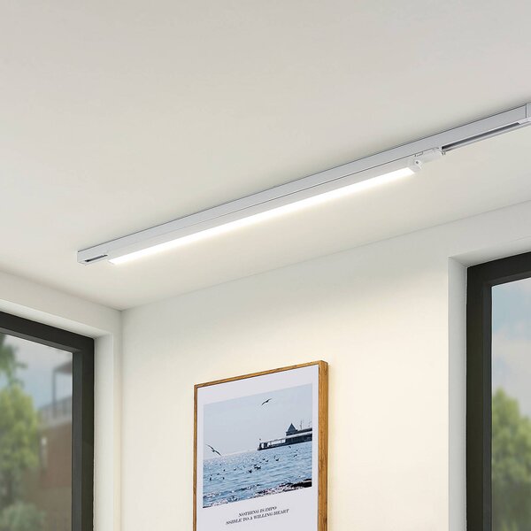 Arcchio Harlow LED sávfény, fehér, 109 cm, 4,000 K, Fehér / opál, Dolgozószoba / Iroda, Alumínium, Modern