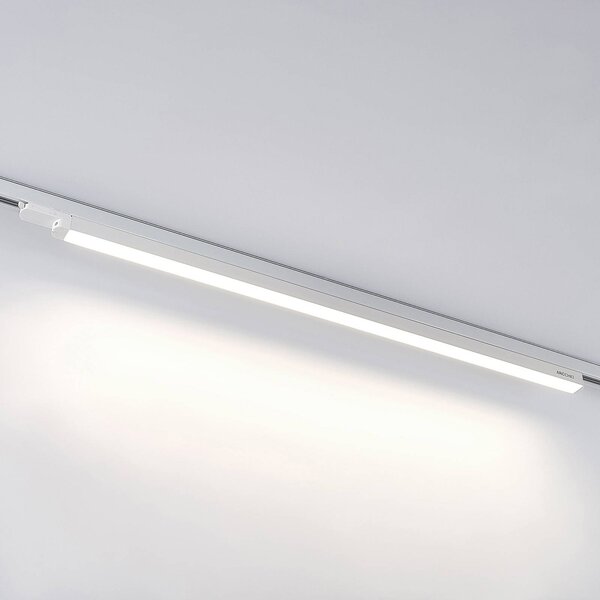 Arcchio Harlow LED sávfény, fehér, 109 cm, 4,000 K, Fehér / opál, Dolgozószoba / Iroda, Alumínium, Modern