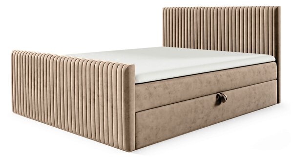 Wilsondo POLARIS boxspring ágy - bézs Méret: 160x200