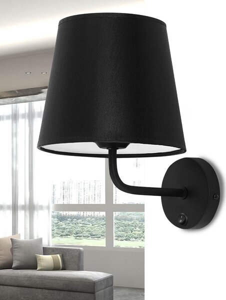 Fali lámpa APP1612-1W black