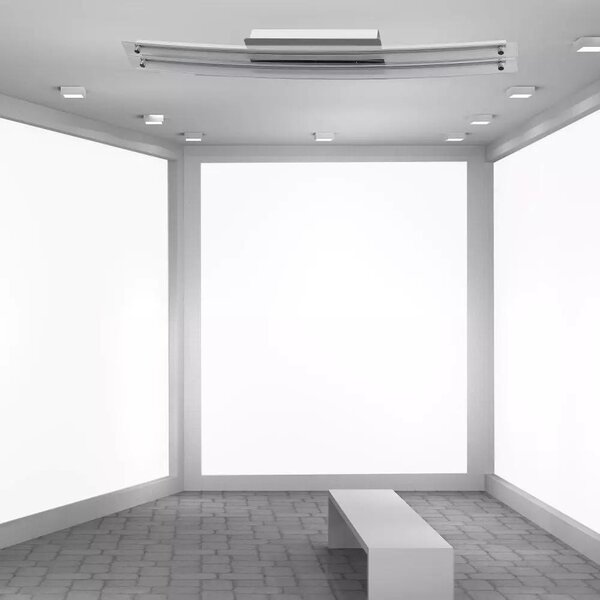 V-TAC 36W hajlított mennyezeti LED lámpa természetes fehér - SKU 3899