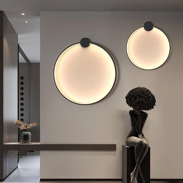 Fali lámpa LED APP1386-CW BLACK 40cm