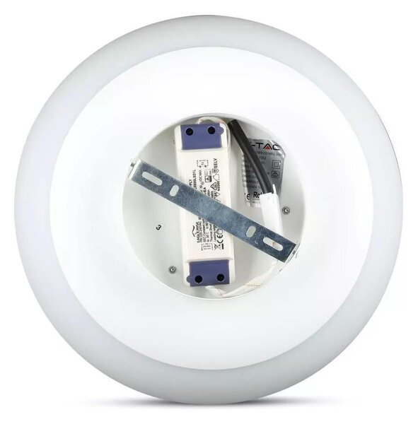 V-TAC 40W beltéri fali LED lámpa, dimmelhető, meleg fehér - SKU 40061