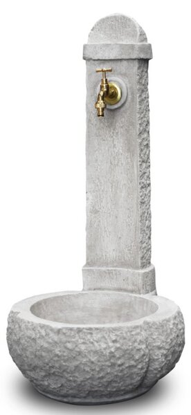 Catania beton kerti állókút, szürke