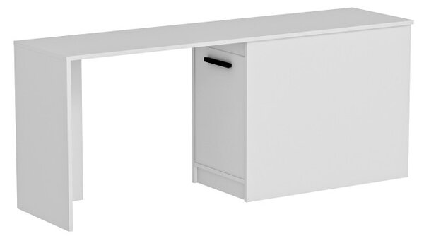 Akser íróasztal, fehér, 180 cm
