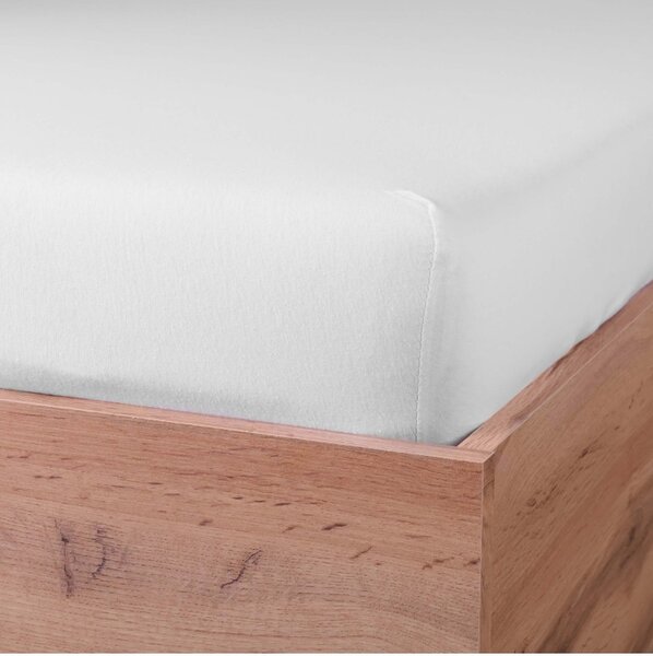 EMI fehér 100% pamutjersey gumis lepedő, Gyerek lepedő 60x120