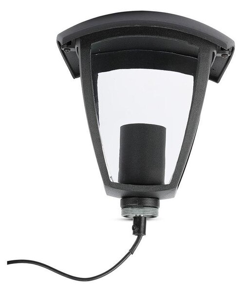 V-TAC kültéri kandeláber, fekete, E27 foglalattal - SKU 7059