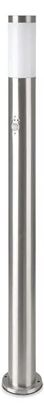 V-TAC kültéri, mozgásérzékelős állólámpa, 110 cm, E27 foglalattal - SKU 8967
