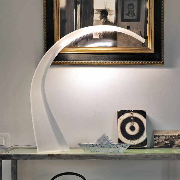 Kartell LED asztali világítás Taj, átlátszó, 62 cm, műanyag | FAVI.hu
