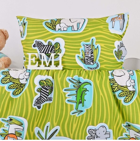 EMI JUNGLE gyerek ágyneműhuzat, Gyerekgarnitúra 90x130 + 45x65