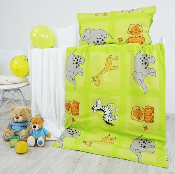 EMI Zoo gyerek ágyneműhuzat, Gyerekgarnitúra 90x130 + 45x65