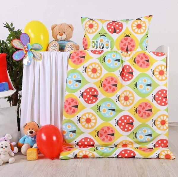 EMI katicás gyermek ágyneműhuzat, Párna 45x65