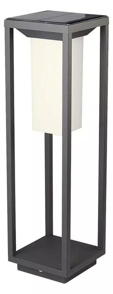 V-TAC 2W napelemes LED állólámpa, IP65, meleg fehér - SKU 785
