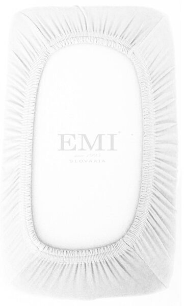 EMI fehér szupersztreccs lepedő, 90 (100)x200-as lap