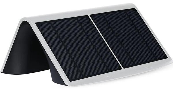 V-TAC napelemes, mozgásérzékelős LED reflektor, fehér, 7W természetes fehér - SKU 8278