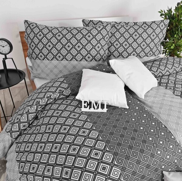 EMI Rainer flanel ágyneműhuzat, A standard egyszemélyes ágy szett tartalma: 1x 140x200 + 1x 70x90