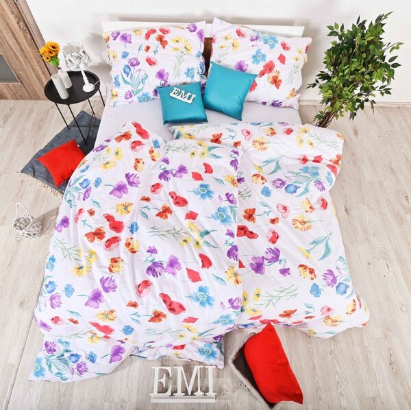 EMI Summer flanel ágyneműhuzat, A standard egyszemélyes ágy szett tartalma: 1x 140x200 + 1x 70x90