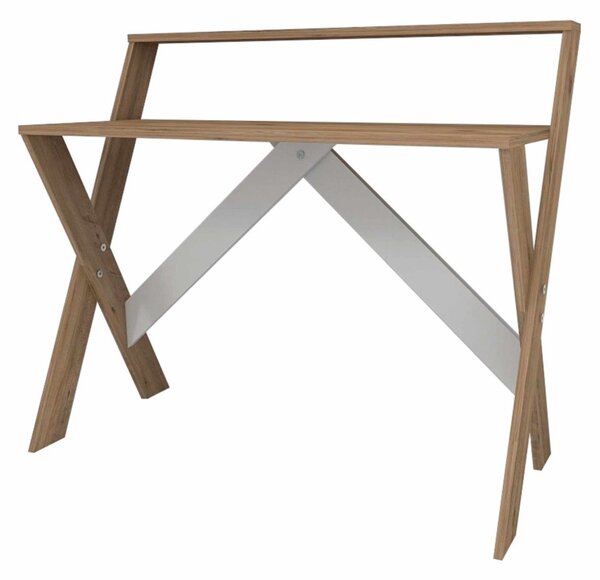 Íróasztal, atlanti fenyő, 90 cm