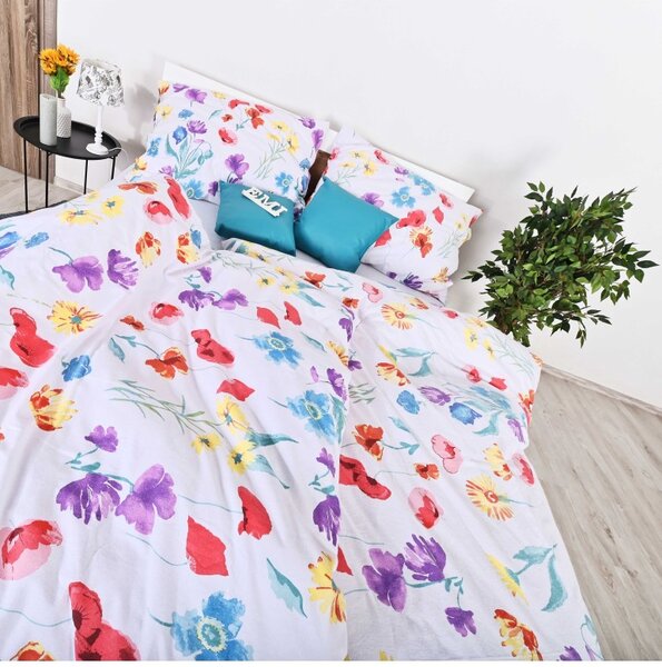 EMI Summer flanel ágyneműhuzat, A standard egyszemélyes ágy szett tartalma: 1x 140x200 + 1x 70x90