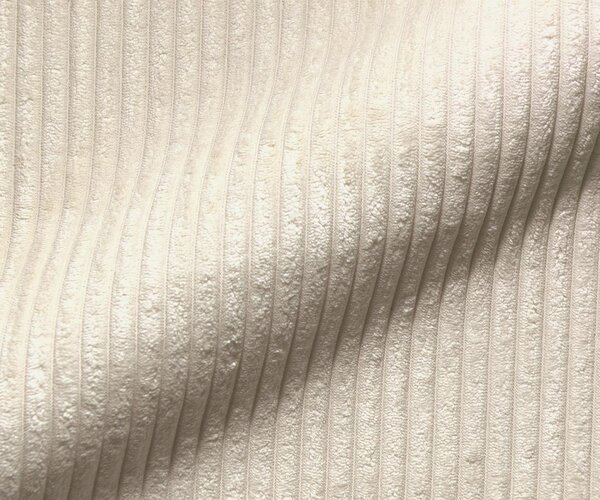 DELIFE Boxspring ágy Dream-Well 160x200 cm kordbársony bézs zsákrugós matraccal és visco topperrel
