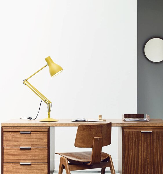 Anglepoise asztali világítás, 75-ös típus, Margaret Howell, sárga, Sárga / narancssárga, Dolgozószoba / Iroda, Alumínium, Indusztriális dizájn