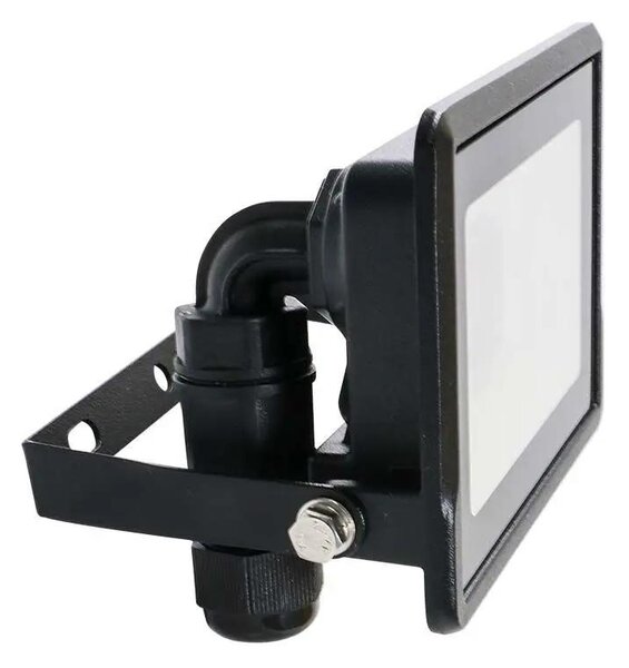 V-TAC okos LED reflektor 10W RGB+CCT, fekete házzal - SKU 3006