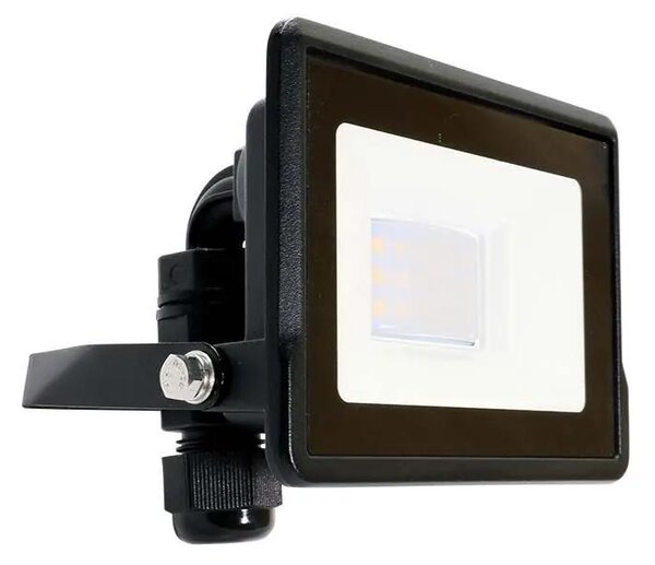 V-TAC okos LED reflektor 10W RGB+CCT, fekete házzal - SKU 3006