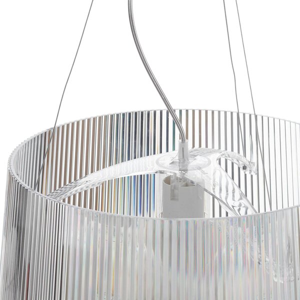 Kartell Gè - LED függő lámpa, átlátszó, Tiszta / átlátszó, Nappali / Étkező, Műanyag, Dizájn