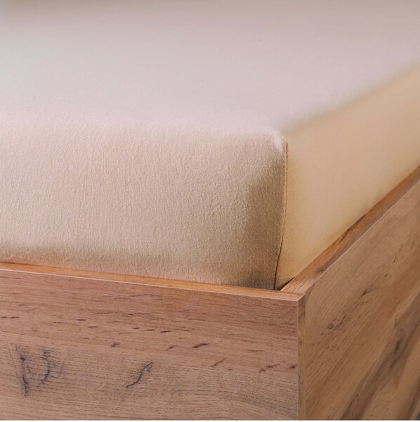 EMI capuccino 100% pamutjersey gumis lepedő, Gyerek lepedő 60x120