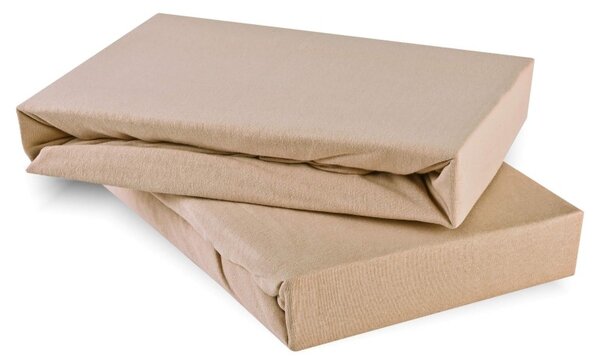 EMI capuccino 100% pamutjersey gumis lepedő, Gyerek lepedő 60x120