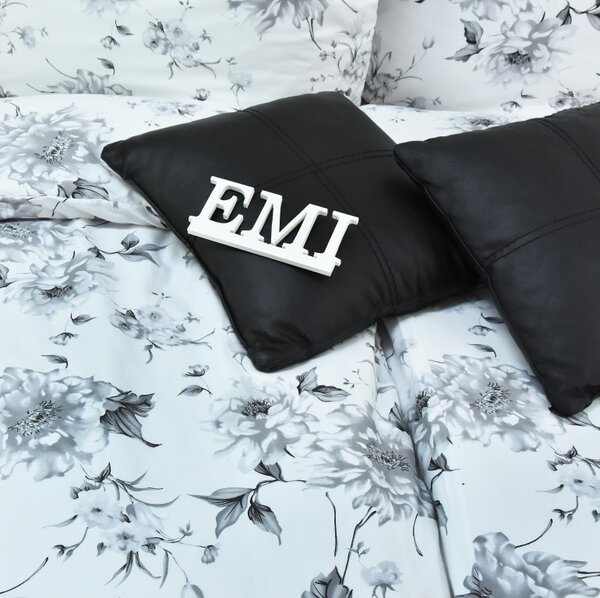 EMI Symphony pamutszatén ágyneműhuzat, A standard egyszemélyes ágy szett tartalma: 1x 140x200 + 1x 70x90