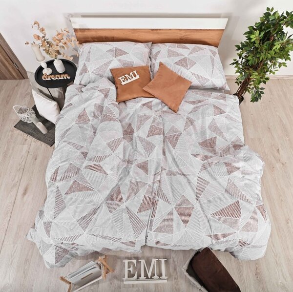 EMI Megan pamut ágyneműhuzat, A standard egyszemélyes ágy szett tartalma: 1x 140x200 + 1x 70x90