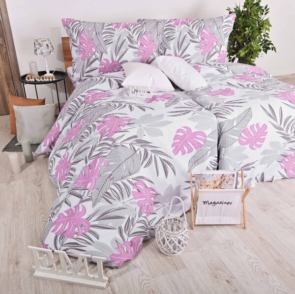 EMI Kaus krepp ágyneműhuzat, A standard egyszemélyes ágy szett tartalma: 1x 140x200 + 1x 70x90