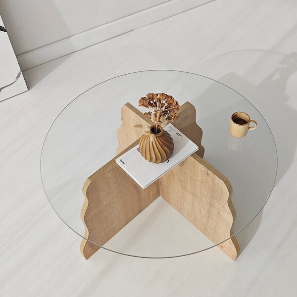 Butterfly - Sapphire Oak, Transparent