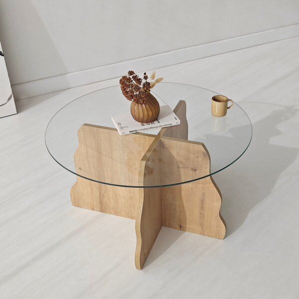 Butterfly - Sapphire Oak, Transparent