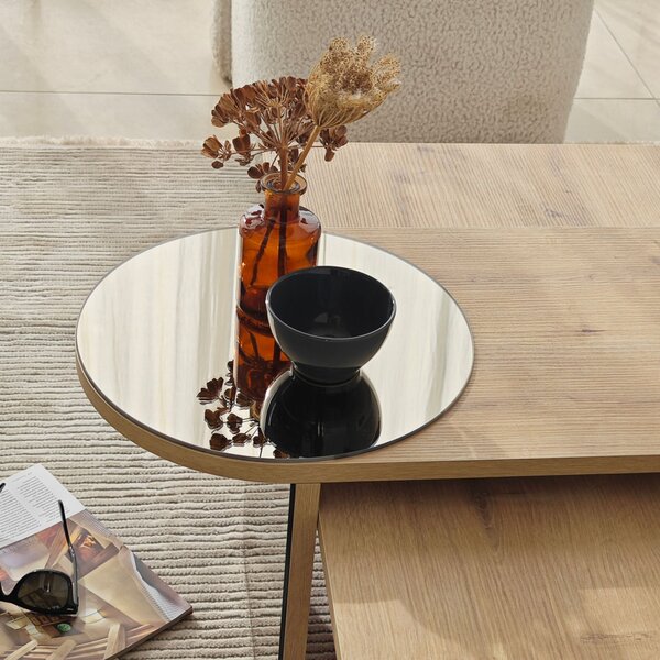 Luna 4 - Bronze, Sapphire Oak