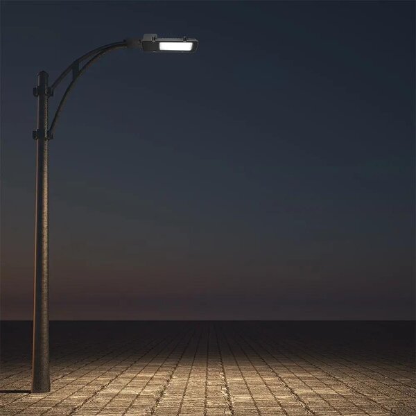 V-TAC utcai LED lámpa, térvilágító ledes lámpatest 30W természetes fehér - SKU 215251