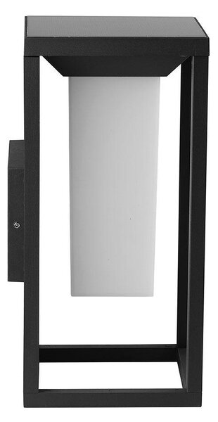 V-TAC 2W napelemes fali LED lámpa, IP65, meleg fehér - SKU 21784
