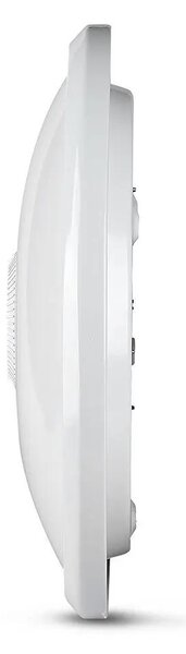 V-TAC 12W mennyezeti LED lámpa, mozgásérzékelővel, hideg fehér - SKU 21809