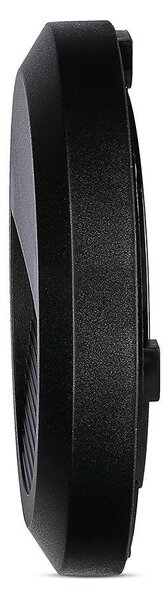 V-TAC 2W fekete LED lépcsővilágítás, kerek, IP65, természetes fehér - SKU 211316