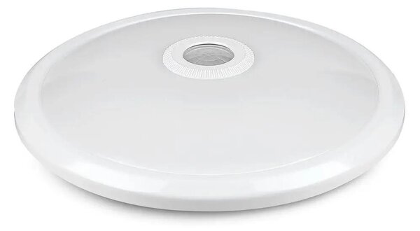 V-TAC 12W mennyezeti LED lámpa, mozgásérzékelővel, hideg fehér - SKU 21809