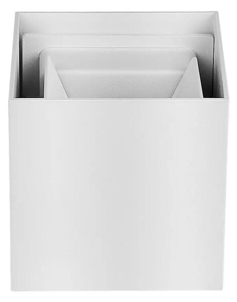 V-TAC 5W kültéri, fehér, szögletes, fali LED lámpa meleg fehér - SKU 217079