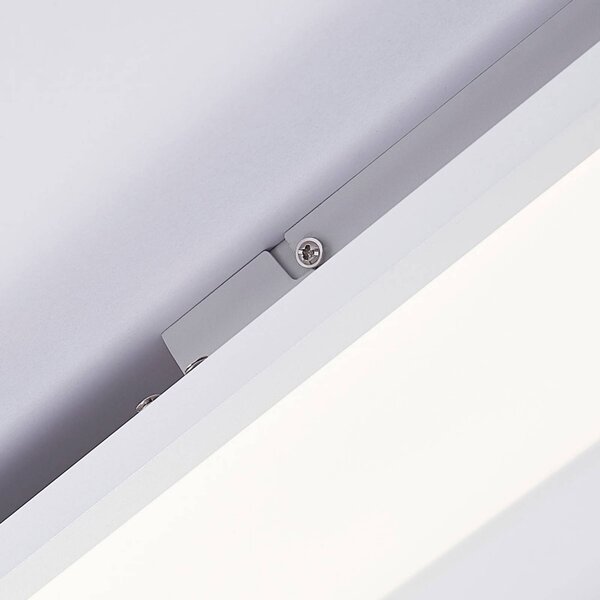 Arcchio Lysander LED panel, CCT, 119cm, 55W, fehér, dimmelhető, Fehér / opál, Dolgozószoba / Iroda, Alumínium