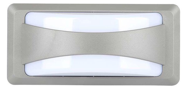 V-TAC 12W kültéri fali LED lámpa meleg fehér - SKU 218245